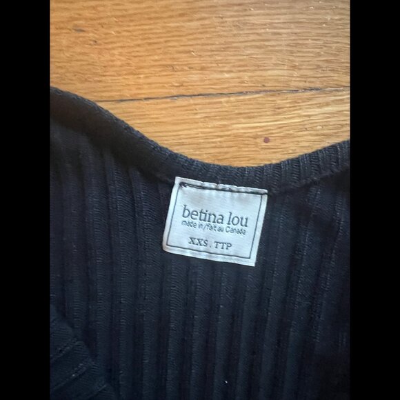 Betina Lou Scoop Back Ribbed Tank - Picture 3 of 4